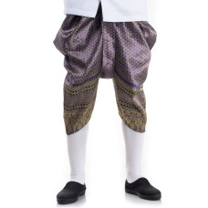 Purple Pants for Thai Costume JT6